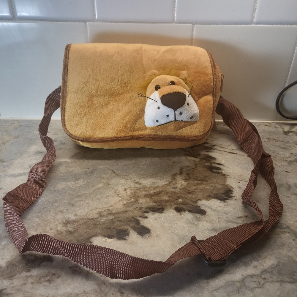 LION bag Plush kids purse Lion Belt Bag Fanny Pack